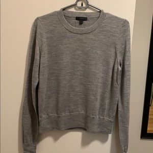 J. Crew Gray crew neck sweater